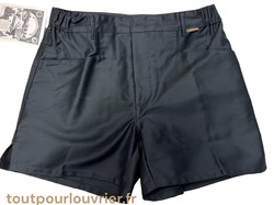 SHORT MOLESKINE NOIR ou Ecru