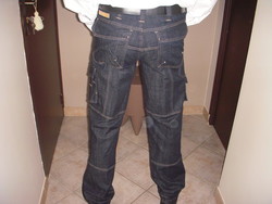 PANTALON TRAVAIL EN JEAN'S XLA rf 22659 "WILHELM"