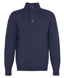 PULL  ESSENTIAL NAVY BARBOUR