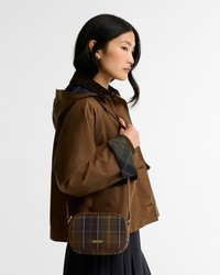 DAFN� MINI TARTAN CROSSBODY BAG