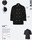 VESTE NOIR M.COURTE réf 2625