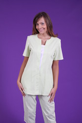 BLOUSE LOTUS BLANC réf VIOLETTE