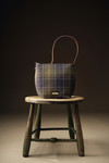 CEDAR TARTAN BUCKET BAG