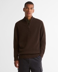 PULL HALF ZIP BARBOUR DARK OAK