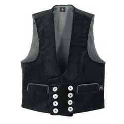 GILET VELOURS JONC Cuir Vritable FHB rf 60616 "FRITZ"