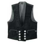 GILET VELOURS JONC Cuir Vritable FHB rf 60616 &quot;FRITZ&quot;