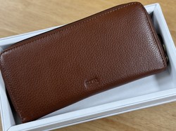 BIRCH LEATHER MATINEE PURSE