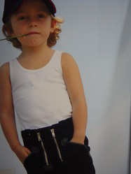 PANTALON ENFANT VELOURS JONC rf 20183 "AUGUST"