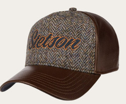 TRUCKER CAP LAMB NAPPA HARRIS TW