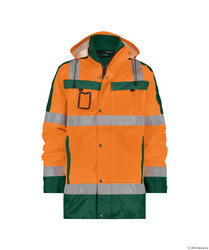 PARKA r�f LIMASOL ORANGE FLUO/VERT