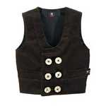 GILET ENFANT VELOURS JONC rf 20116 &quot;DAVID&quot;