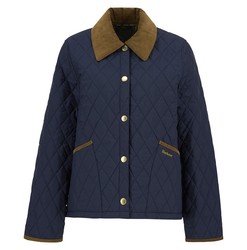 ICONS CROPPED LIDDESDALE JACKET NAVY
