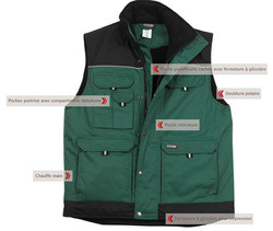 GILET DASSY rf "HULST"