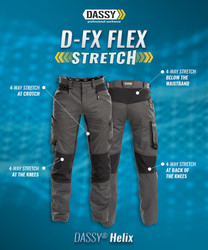 PANTALON  D-FX FLEX rf HLIX