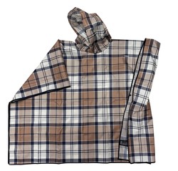 PORTREE TARTAN PONCHO 