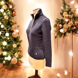 GILET DAME ZIP Rf NINON