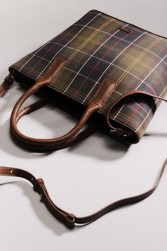 BIRCH TARTAN TOTE BAG