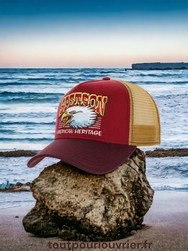 TRUCKER CAP EAGLE HEAD