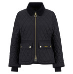 FITTED BEADNELL QUILTED JACKET BLACK