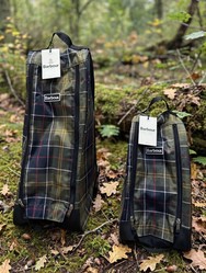 TARTAN BOOT  BAG
