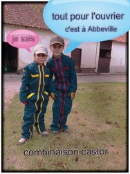 COMBINAISON ENFANT rf CASTOR