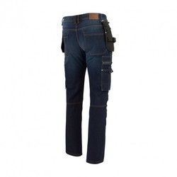 JEAN DENIM POCHES HOLSTER AMOVIBLE 