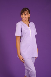 BLOUSE LOTUS BLANC réf VIOLETTE