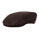 CASQUETTE CUIR MARRON