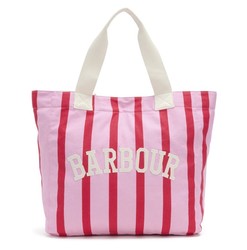EMILY STRIPE LARGE TOTE BAG