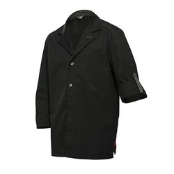 VESTE CUISINE rf KOPA NOIR  ref 0126