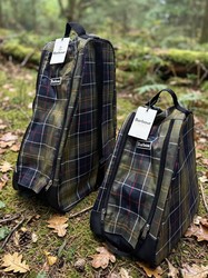 TARTAN BOOT  BAG