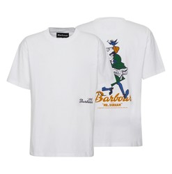 TEE-SHIRT BLANC BARBOUR