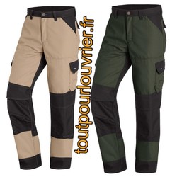 PANTALON TRAVAIL BI-COLOR FHB rf 125100 "FLORIAN"