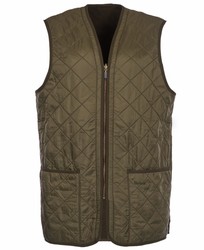 POLARQUILT WAISTCOAT ZIP IN LIN