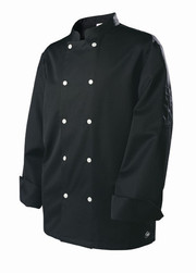 VESTE CUISINE MOLINEL NOIR M.LONGUE rf 2660