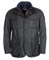 VESTE BARBOUR OGSTON WAX NAVY